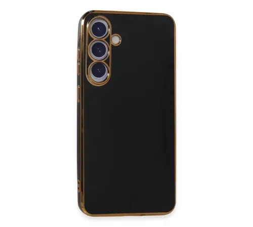 Samsung Galaxy S24 Plus Kılıf Volet Silikon - Siyah