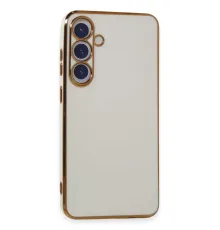 Samsung Galaxy S24 Plus Kılıf Volet Silikon - Beyaz