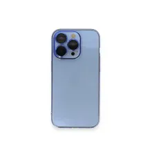 Apple iPhone 14 Pro Max Kılıf Armada Lensli Kapak - Sierra Blue