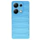 Xiaomi Redmi Note 13 Pro 4G Kılıf Bibercas Silikon Kapak - Mavi