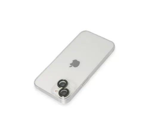 Apple iPhone 14 Kılıf Luko Lens Silikon - Yeşil