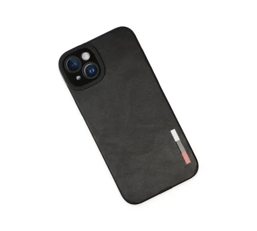 Apple iPhone 14 Plus Kılıf Loop Deri Silikon - Siyah