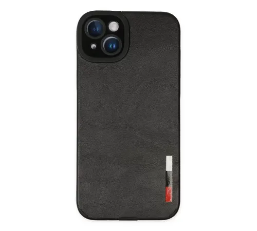 Apple iPhone 14 Plus Kılıf Loop Deri Silikon - Siyah