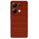 Xiaomi Redmi Note 13 Pro 4G Kılıf Bibercas Silikon Kapak - Kırmızı