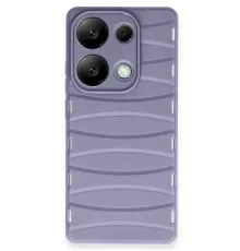 Xiaomi Redmi Note 13 Pro 4G Kılıf Bibercas Silikon Kapak - Lila