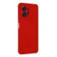 Xiaomi Redmi Note 12 4G Kılıf Nano içi Kadife Silikon - Kırmızı