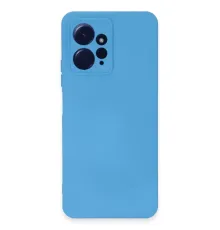 Xiaomi Redmi Note 12 4G Kılıf Nano içi Kadife Silikon - Mavi