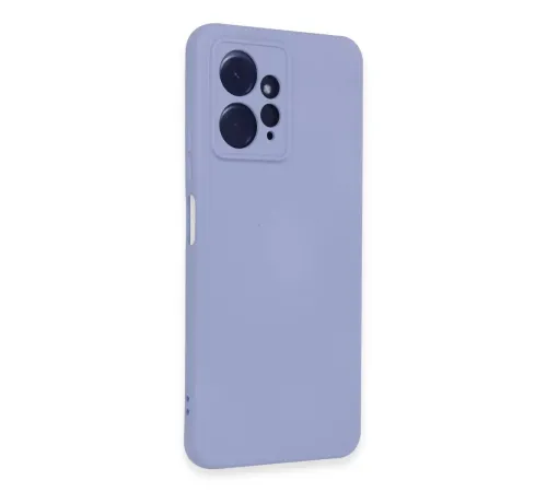 Xiaomi Redmi Note 12 4G Kılıf Nano içi Kadife Silikon - Lila