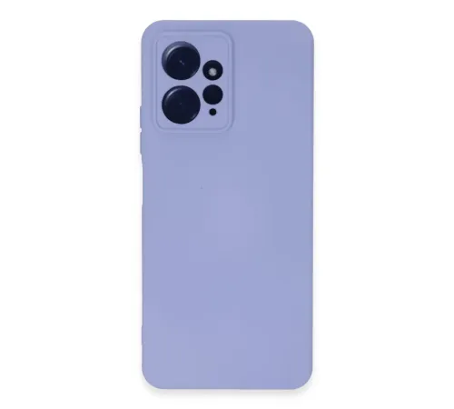 Xiaomi Redmi Note 12 4G Kılıf Nano içi Kadife Silikon - Lila