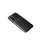 Huawei P Smart 2021 Kılıf Auto Focus Karbon Kapak - Siyah