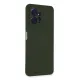 Xiaomi Redmi Note 12 4G Kılıf Nano içi Kadife Silikon - Koyu Yeşil