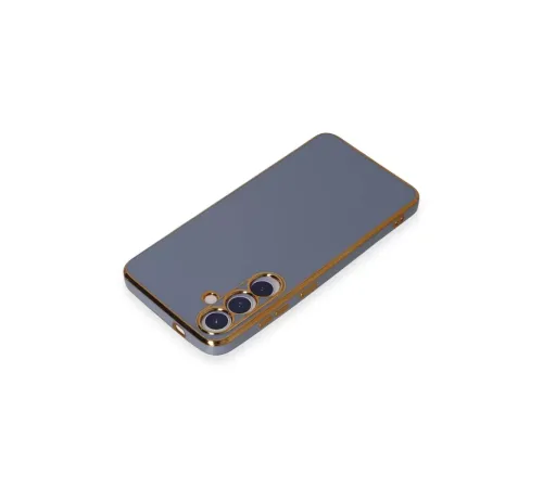 Samsung Galaxy S24 Plus Kılıf Volet Silikon - Mavi