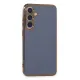 Samsung Galaxy S24 Plus Kılıf Volet Silikon - Mavi