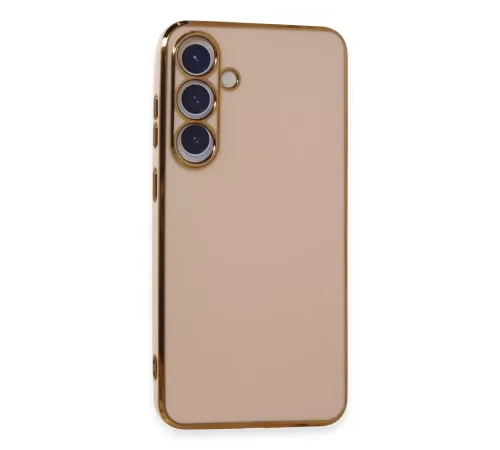 Samsung Galaxy S24 Plus Kılıf Volet Silikon - Pembe