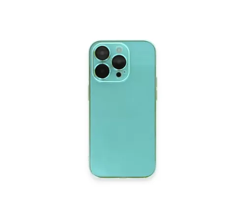 Apple iPhone 14 Pro Max Kılıf Armada Lensli Kapak - Yeşil