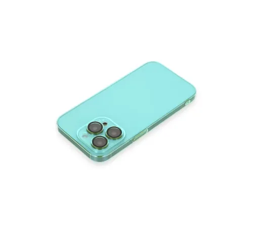 Apple iPhone 14 Pro Max Kılıf Armada Lensli Kapak - Yeşil