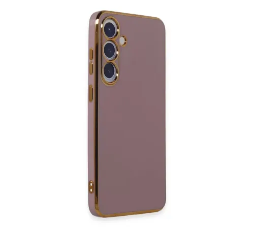 Samsung Galaxy S24 Plus Kılıf Volet Silikon - Mor