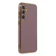 Samsung Galaxy S24 Plus Kılıf Volet Silikon - Mor