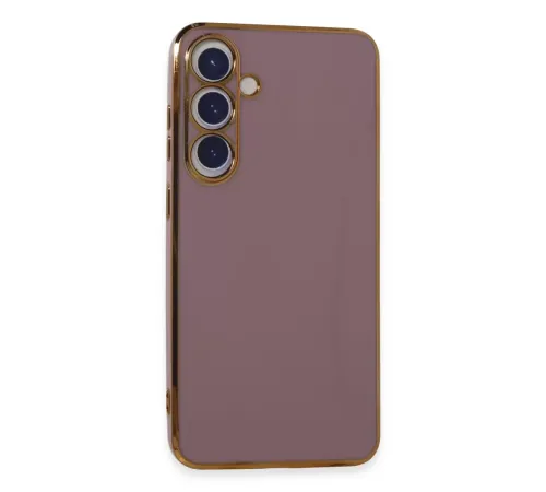 Samsung Galaxy S24 Plus Kılıf Volet Silikon - Mor