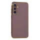 Samsung Galaxy S24 Plus Kılıf Volet Silikon - Mor