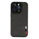 Apple iPhone 14 Pro Kılıf Loop Deri Silikon - Siyah