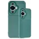 Huawei Nova 12S Kılıf Auto Focus Karbon Kapak - Koyu Yeşil