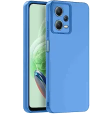 Xiaomi Redmi Note 12 Pro 5G Kılıf Nano içi Kadife Silikon - Mavi