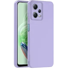 Redmi Note 12 Pro 5G Kılıf Nano içi Kadife Silikon - Lila