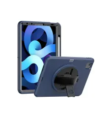 Apple iPad 2022 10.9 (10.nesil) Kılıf Hand Strap Tablet Kılıfı - Lacivert