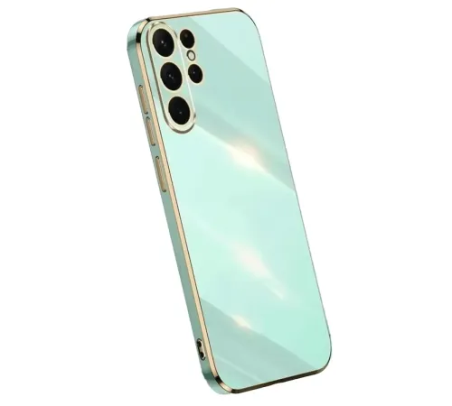 Samsung Galaxy S24 Ultra Kılıf Volet Silikon - Açık Yeşil