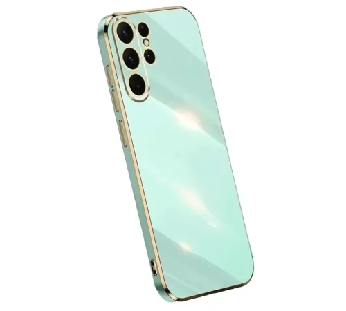 Samsung Galaxy S24 Ultra Kılıf Volet Silikon - Açık Yeşil
