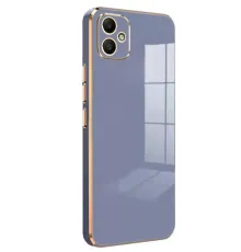 Samsung Galaxy A05 Kılıf Volet Silikon - Mavi