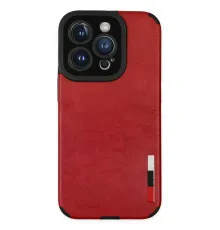Apple iPhone 14 Pro Max Kılıf Loop Deri Silikon - Kırmızı