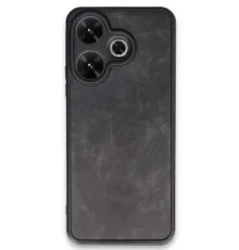 Xiaomi Redmi 13 4G Kılıf Aras Deri Kapak - Siyah