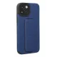Apple iPhone 14 Plus Kılıf Mega Standlı Silikon - Mavi