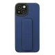 Apple iPhone 14 Plus Kılıf Mega Standlı Silikon - Mavi