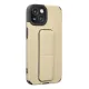 Apple iPhone 14 Plus Kılıf Mega Standlı Silikon - Gold