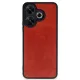 Xiaomi Redmi 13 4G Kılıf Aras Deri Kapak - Kırmızı