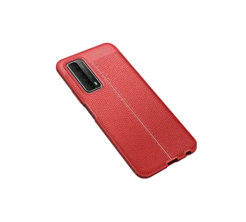 Huawei P Smart 2021 Kılıf Auto Focus Kapak - Kırmızı