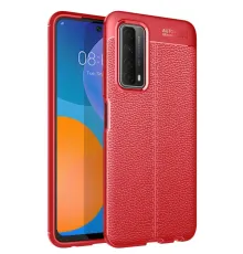 Huawei P Smart 2021 Kılıf Auto Focus Kapak - Kırmızı
