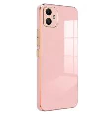 Samsung Galaxy A05 Kılıf Volet Silikon - Pembe