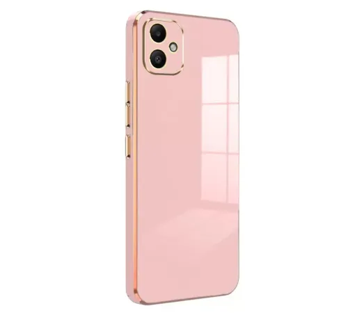 Samsung Galaxy A05 Kılıf Volet Silikon - Pembe