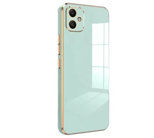 Samsung Galaxy A05 Kılıf Volet Silikon - Açık Yeşil