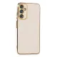 Samsung Galaxy A05S Kılıf Volet Silikon - Beyaz