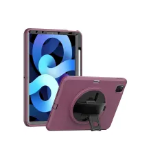 Apple iPad Pro 11 (2018) Kılıf Hand Strap Tablet Kılıfı - Mürdüm