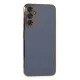 Samsung Galaxy A05S Kılıf Volet Silikon - Mavi