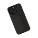 Apple iPhone 14 Pro Kılıf Mega Standlı Silikon - Siyah