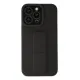 Apple iPhone 14 Pro Kılıf Mega Standlı Silikon - Siyah