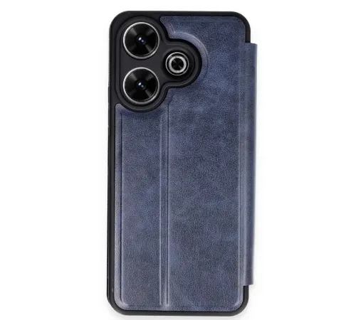 Xiaomi Redmi 13 4G Kılıf Flip Cover - Lacivert