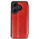 Xiaomi Redmi 13 4G Kılıf Flip Cover - Kırmızı